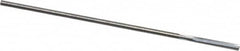 Hertel - 1mm Solid Carbide 4 Flute Chucking Reamer - Straight Flute, Straight Shank, 1/4" Flute Length, 1-1/2" OAL - Benchmark Tooling