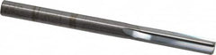 Hertel - 6mm Solid Carbide 4 Flute Chucking Reamer - Straight Flute, Straight Shank, 1" Flute Length, 3" OAL - Benchmark Tooling