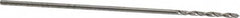 Hertel - #70 118° Solid Carbide Jobber Drill - Bright Finish, Right Hand Cut, Spiral Flute, Straight Shank, 1" OAL, Standard Point - Benchmark Tooling