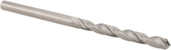 Hertel - 1/8" 118° Solid Carbide Jobber Drill - Bright Finish, Right Hand Cut, Spiral Flute, Straight Shank, 2-1/4" OAL, Standard Point - Benchmark Tooling