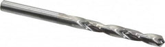 Hertel - 3/16" 118° Solid Carbide Jobber Drill - Bright Finish, Right Hand Cut, Spiral Flute, Straight Shank, 2-3/4" OAL, Standard Point - Benchmark Tooling