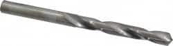 Hertel - Letter H 118° Solid Carbide Jobber Drill - Bright Finish, Right Hand Cut, Spiral Flute, Straight Shank, 3-1/2" OAL, Standard Point - Benchmark Tooling