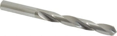 Hertel - Letter O 118° Solid Carbide Jobber Drill - Bright Finish, Right Hand Cut, Spiral Flute, Straight Shank, 3-3/4" OAL, Standard Point - Benchmark Tooling