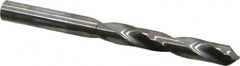 Hertel - Letter U 118° Solid Carbide Jobber Drill - Bright Finish, Right Hand Cut, Spiral Flute, Straight Shank, 4-1/4" OAL, Standard Point - Benchmark Tooling