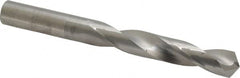 Hertel - 1/2" 118° Solid Carbide Jobber Drill - Bright Finish, Right Hand Cut, Spiral Flute, Straight Shank, 4-3/4" OAL, Standard Point - Benchmark Tooling