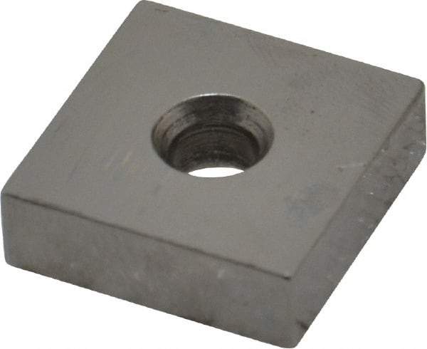 Mitutoyo - 0.3" Square Steel Gage Block - Accuracy Grade 0, Includes Certificate of Inspection - Benchmark Tooling