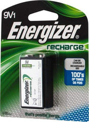 Energizer - Size 9V, NiMH, Standard Battery - 9 Volts, Miniature Snap Terminal - Benchmark Tooling