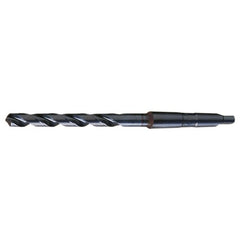 ‎1-3/8 RHS / RHC HSS 118 Degree Radial Point General Purpose Taper Shank Drill - Steam Oxide - Exact Industrial Supply