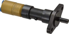 Ingersoll-Rand - 0.14 - 0.19 hp Reversible Air Actuated Motor - 44:1 Gear Ratio, 262 Max RPM, 1" Shaft Length, 6.6" OAL, 3/8" Shaft Diam - Benchmark Tooling