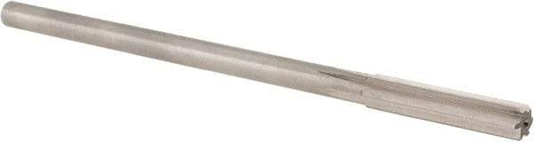 Alvord Polk - 0.3155" High Speed Steel 6 Flute Chucking Reamer - Straight Flute, 0.2792" Straight Shank, 1-1/2" Flute Length, 6" OAL - Benchmark Tooling