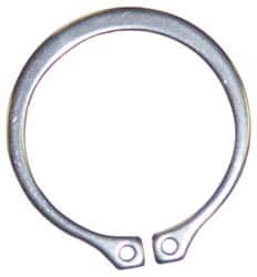 Rotor Clip - 2.602" Groove Diam, 2-3/4" Shaft Diam, Phosphate Spring Steel, Snap External Retaining Rings - 0.103" Groove Width, 0.074" Groove Depth, 0.093" Ring Thickness, Grade 1060-1090 - Benchmark Tooling