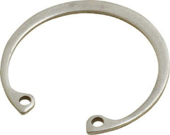 Rotor Clip - 0.05" Thick, Passivated Finish, Stainless Steel Snap Internal Retaining Ring - 0.056" Groove Width, 0.04" Groove Depth, 1.33" Groove Diam, Grade 15-7 Grade 632 - Benchmark Tooling