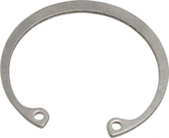 Rotor Clip - 0.05" Thick, Passivated Finish, Stainless Steel Snap Internal Retaining Ring - 0.056" Groove Width, 0.043" Groove Depth, 1.461" Groove Diam, Grade 15-7 Grade 632 - Benchmark Tooling