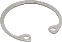 Rotor Clip - 0.035" Thick, Passivated Finish, Stainless Steel Snap Internal Retaining Ring - 0.039" Groove Width, 0.023" Groove Depth, 0.796" Groove Diam, Grade 15-7 Grade 632 - Benchmark Tooling