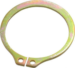 Rotor Clip - 13/16" Shaft Diam, 0.762" Groove Diam, Spring Steel External SH Style Retaining Ring - Benchmark Tooling