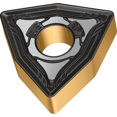 Turning Insert:  WNMG543-RP7 WPP30G,  Solid Carbide TiCN, Al2O3 & TiN Finish,  Neutral,  0.4280″ Long,  5/8″ Inscribed Circle,  0.0470″ Corner Radius,  80.0 &deg N/A Trigon,  Series  WNMG-RP7