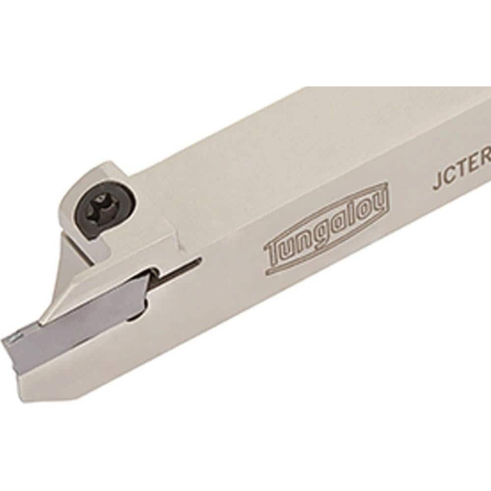 Indexable Grooving/Cut-Off Toolholders; Cutting Direction: Right Hand; Maximum Depth of Cut (mm): 11.50; Maximum Groove Width (mm): 1.40; Minimum Groove Width (mm): 1.40; Toolholder Style: JCTE; Tool Material: Steel; Insert Holding Method: Clamp; Compatib