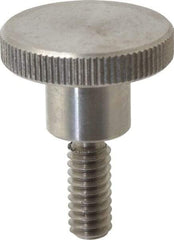 KIPP - 24mm Head, Knurled Knob - Threaded Stem, Stainless Steel - Benchmark Tooling
