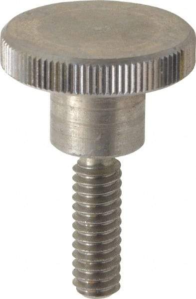KIPP - 24mm Head, Knurled Knob - Threaded Stem, Stainless Steel - Benchmark Tooling
