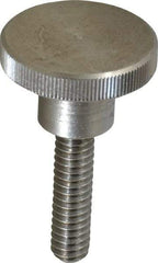 KIPP - 24mm Head, Knurled Knob - Threaded Stem, Stainless Steel - Benchmark Tooling