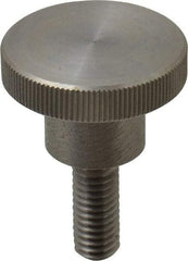 KIPP - 36mm Head, Knurled Knob - Threaded Stem, Stainless Steel - Benchmark Tooling