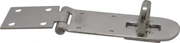 Sugatsune - 1-1/2" Wide, Screw Down Hasp - Stainless Steel - Benchmark Tooling