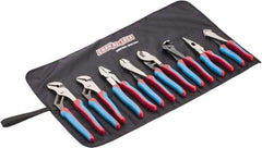 Channellock - 8 Piece Plier Set - Comes in Tool Roll - Benchmark Tooling