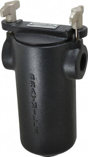 Graymills - 1 Outlet Size, Pump Filter - 11-3/4 Long, 30 Mesh - Benchmark Tooling