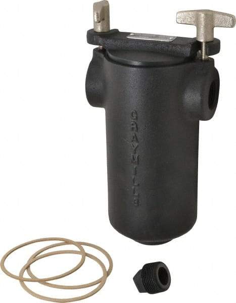 Graymills - 1 Outlet Size, Pump Filter - 11-3/4 Long, 100 Mesh - Benchmark Tooling