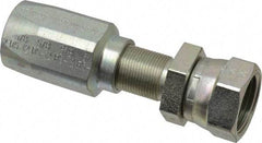 Parker - 1-1/16-12 Thread Hydraulic Hose Fitting - -12 Hose Size, 3/4" Hose Diam - Benchmark Tooling