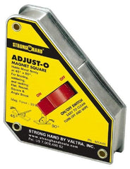 Strong Hand Tools - 3-3/4" Wide x 1" Deep x 4-3/8" High Magnetic Welding & Fabrication Square - 30 Lb Average Pull Force - Benchmark Tooling