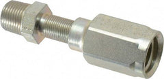 Parker - 3/8-18 Thread Hydraulic Hose Fitting - -6 Hose Size, 3/8" Hose Diam - Benchmark Tooling