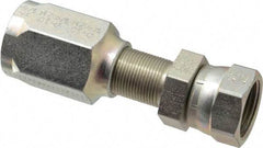 Parker - 1-1/16-12 Thread Hydraulic Hose Fitting - -12 Hose Size, 3/4" Hose Diam - Benchmark Tooling