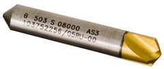 Kennametal - 30mm Body Diam, 118°, 69mm OAL, Solid Carbide Spotting Drill - Benchmark Tooling