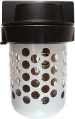 Coilhose Pneumatics - 1/4" Port Coalescing Filter - Polycarbonate Bowl, 0.1 Micron Rating, 5-5/8" High - Benchmark Tooling