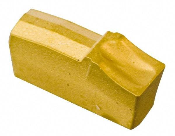 Kennametal - A2030 CF KT315 Grade, 0.1181" Cutting Width, Cermet Cutoff Insert - 6° Right Hand Lead Angle, 0.0079" Cnr Rad, TiN/TiCN/TiN Coated - Benchmark Tooling