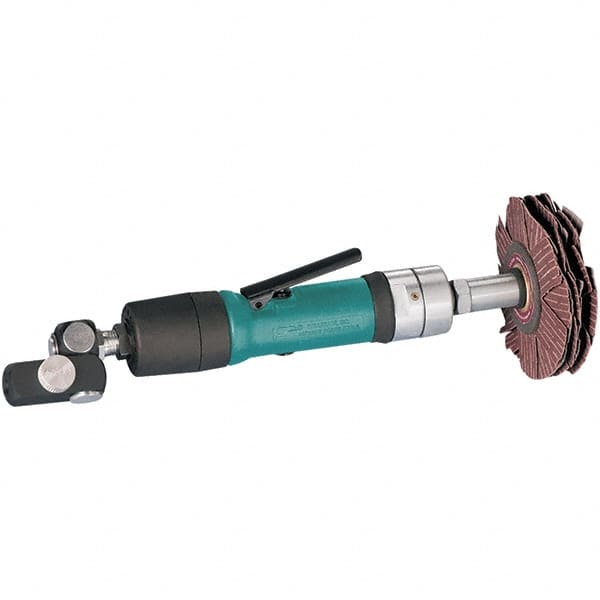 Dynabrade - 0.4 hp, 3,200 RPM Finishing Sander - 22 CFM Air Consumption, 6.21 bar Air Pressure, 1/4 NPT Inlet - Benchmark Tooling