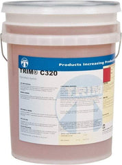 Master Fluid Solutions - Trim C320, 5 Gal Pail Cutting & Grinding Fluid - Synthetic, For Drilling, Form-Grinding, Reaming, Tapping - Benchmark Tooling