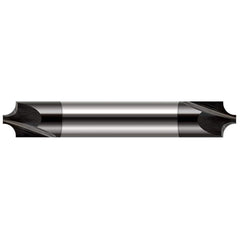 Harvey Tool - 0.5mm Radius, 1/8" Diam, 2 Flute Solid Carbide Corner Rounding End Mill - Exact Industrial Supply