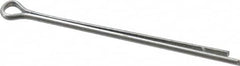 Value Collection - 1/16" Diam x 1-1/2" Long Extended Prong Cotter Pin - Grade 2, Zinc-Plated, Steel - Benchmark Tooling