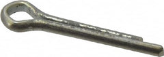 Value Collection - 1/8" Diam x 3/4" Long Extended Prong Cotter Pin - Grade 2, Zinc-Plated, Steel - Benchmark Tooling