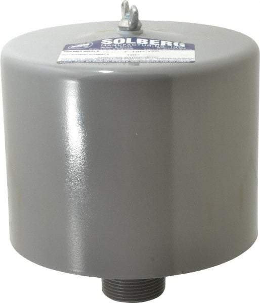 Made in USA - 1-1/4" Port, 6" High x 6" Wide, FRL Filter - 80 SCFM, 220°F Max - Benchmark Tooling