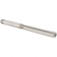Alvord Polk - 0.3937" Diam, Straight Shank, 2-5/8" Flute, Hand Reamer - Benchmark Tooling