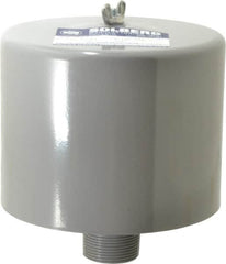 Made in USA - 1-1/4" Port, 6" High x 6" Wide, FRL Filter - 60 SCFM, 220°F Max - Benchmark Tooling