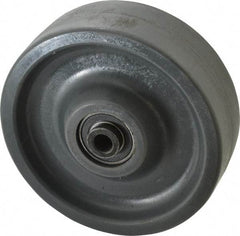 Albion - 6 Inch Diameter x 2 Inch Wide, Polyurethane Caster Wheel - 1,400 Lb. Capacity, 2-7/16 Inch Hub Length, 1/2 Inch Axle Diameter, Precision Ball Bearing - Benchmark Tooling
