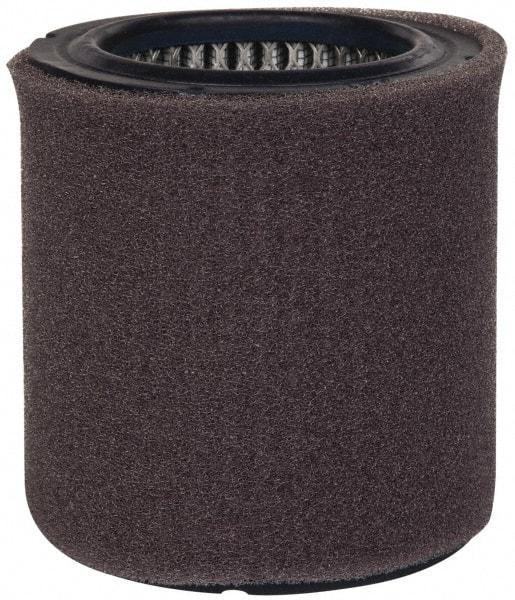 Made in USA - Replacement Filter Element - 4-3/4" High x 4-3/8" Wide, For Use with Air Intake Filters - Benchmark Tooling