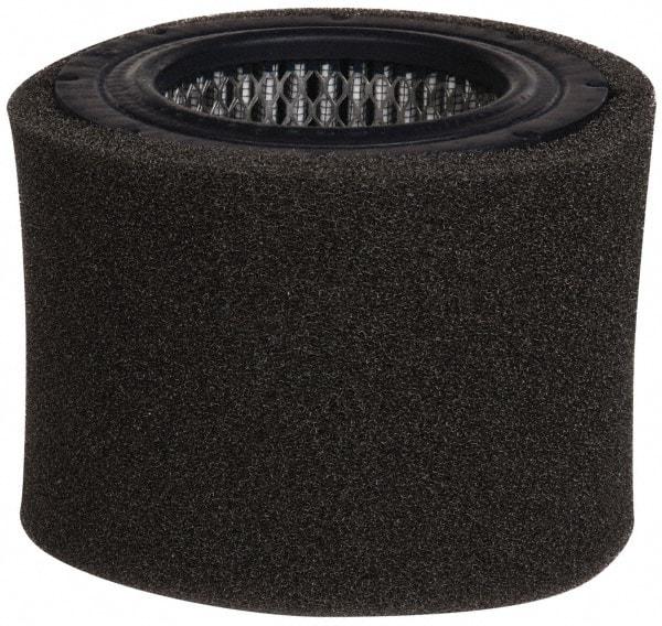Made in USA - Replacement Filter Element - 4-3/4" High x 5-3/4" Wide, For Use with Air Intake Filters - Benchmark Tooling