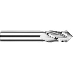 Drill Mill: 4 Flutes, 90 ° Point, Solid Carbide 1-1/2″ OAL, 1″ Shank Dia, Uncoated