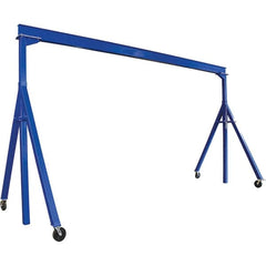 Vestil - 6,000 Lb Load Capacity, Steel Gantry Crane - Benchmark Tooling