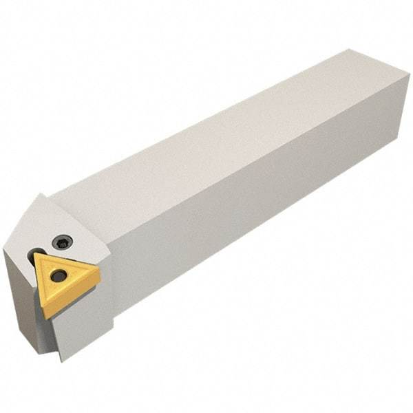 Iscar - PTGN, Left Hand Cut, 91° Lead Angle, 20mm Shank Height x 20mm Shank Width, Negative Rake Indexable Turning Toolholder - 125mm OAL, Series Isoturn - Benchmark Tooling